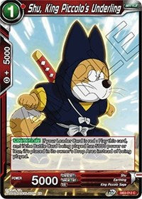 Shu, King Piccolo's Underling (DB3-012) [Draft Box 06 - Giant Force]