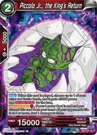 Piccolo Jr., the King's Return (DB3-021) [Draft Box 06 - Giant Force]