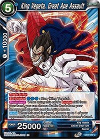 King Vegeta, Great Ape Assault (DB3-030) [Draft Box 06 - Giant Force]