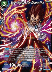 King Vegeta, the Distrustful (DB3-031) [Draft Box 06 - Giant Force]