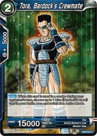 Tora, Bardock's Crewmate (DB3-034) [Draft Box 06 - Giant Force]