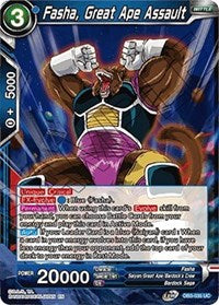 Fasha, Great Ape Assault (DB3-035) [Draft Box 06 - Giant Force]