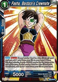 Fasha, Bardock's Crewmate (DB3-036) [Draft Box 06 - Giant Force]