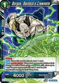 Borgos, Bardock's Crewmate (DB3-040) [Draft Box 06 - Giant Force]