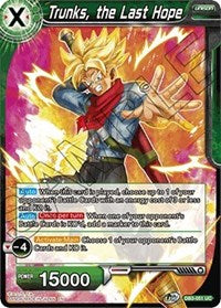 Trunks, the Last Hope (DB3-051) [Draft Box 06 - Giant Force]