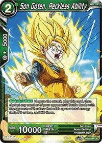 Son Goten, Reckless Ability (DB3-057) [Draft Box 06 - Giant Force]