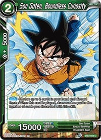Son Goten, Boundless Curiosity (DB3-058) [Draft Box 06 - Giant Force]