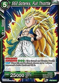 SS3 Gotenks, Full Throttle (DB3-063) [Draft Box 06 - Giant Force]