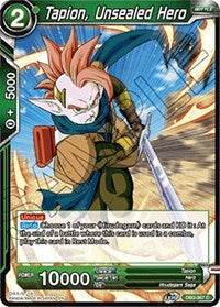 Tapion, Unsealed Hero (DB3-067) [Draft Box 06 - Giant Force]