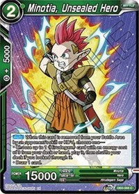 Minotia, Unsealed Hero (DB3-068) [Draft Box 06 - Giant Force]