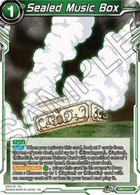 Sealed Music Box (DB3-074) [Draft Box 06 - Giant Force]