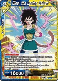 Gine, the Loving Saiyan (DB3-120) [Draft Box 06 - Giant Force]