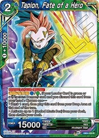 Tapion, Fate of a Hero (DB3-125) [Draft Box 06 - Giant Force]