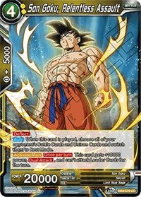 Son Goku, Relentless Assault (DB3-079) [Draft Box 06 - Giant Force]
