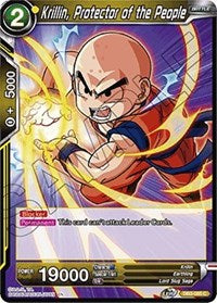 Krillin, Protector of the People (DB3-085) [Draft Box 06 - Giant Force]