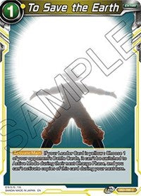 To Save the Earth (DB3-099) [Draft Box 06 - Giant Force]