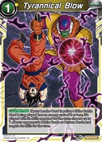 Tyrannical Blow (DB3-101) [Draft Box 06 - Giant Force]