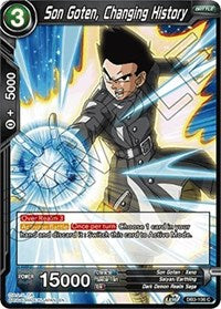Son Goten, Changing History (DB3-106) [Draft Box 06 - Giant Force]