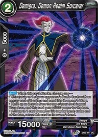 Demigra, Demon Realm Sorcerer (DB3-111) [Draft Box 06 - Giant Force]