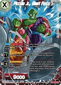 Piccolo Jr., Giant Force (DB3-133) [Draft Box 06 - Giant Force]