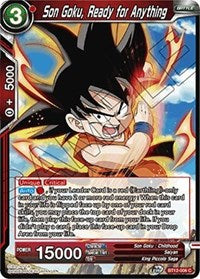 Son Goku, Ready for Anything (BT12-006) [Vicious Rejuvenation]