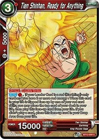 Tien Shinhan, Ready for Anything (BT12-009) [Vicious Rejuvenation]