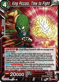 King Piccolo, Time to Fight (BT12-018) [Vicious Rejuvenation]