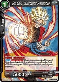 Son Goku, Catastrophic Premonition (BT12-127) [Vicious Rejuvenation]