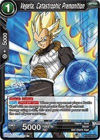 Vegeta, Catastrophic Premonition (BT12-132) [Vicious Rejuvenation]