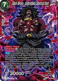 Dark Broly, Unbridled Destruction (EX16-03) [Expansion Deck Box Set 16: Ultimate Deck]
