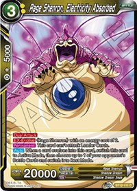 Rage Shenron, Electricity Absorbed (BT12-111) [Vicious Rejuvenation]