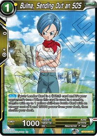 Bulma, Sending Out an SOS (BT12-097) [Vicious Rejuvenation]