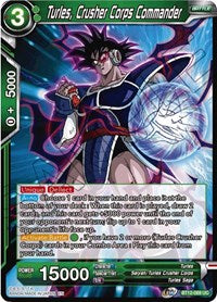 Turles, Crusher Corps Commander (BT12-069) [Vicious Rejuvenation]
