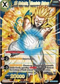 SS Gotenks, Absolute Unison (Winner Stamped) (BT10-033) [Tournament Promotion Cards]