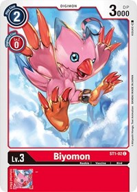 Biyomon (ST1-02 C) [Starter Deck 01: Gaia Red]