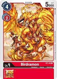 Birdramon (ST1-05 C) [Starter Deck 01: Gaia Red]