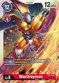 WarGreymon (ST1-11 SR) [Starter Deck 01: Gaia Red]