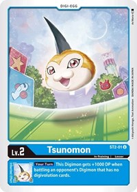 Tsunomon (ST2-01 U) [Starter Deck 02: Cocytus Blue]