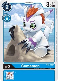 Gomamon (ST2-02 C) [Starter Deck 02: Cocytus Blue]