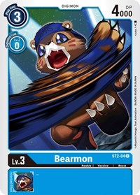 Bearmon (ST2-04 C) [Starter Deck 02: Cocytus Blue]