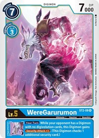 WereGarurumon (ST2-08 R) [Starter Deck 02: Cocytus Blue]