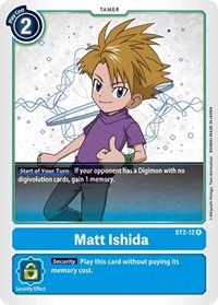 Matt Ishida (ST2-12 R) [Starter Deck 02: Cocytus Blue]
