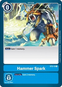 Hammer Spark (ST2-13 C) [Starter Deck 02: Cocytus Blue]