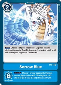 Sorrow Blue (ST2-14 C) [Starter Deck 02: Cocytus Blue]