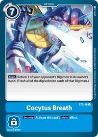 Cocytus Breath (ST2-16 U) [Starter Deck 02: Cocytus Blue]