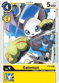 Gatomon (ST3-06 C) [Starter Deck 03: Heaven's Yellow]