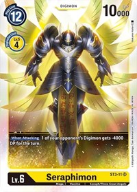 Seraphimon (ST3-11 SR) [Starter Deck 03: Heaven's Yellow]
