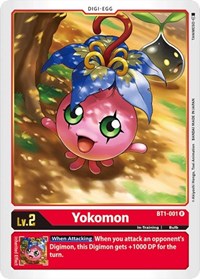 Yokomon (BT1-001 R) [Release Special Booster 1.0]