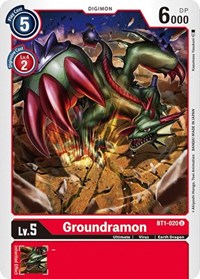 Groundramon (BT1-020 U) [Release Special Booster 1.0]
