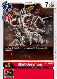 SkullGreymon (BT1-023 R) [Release Special Booster 1.0]